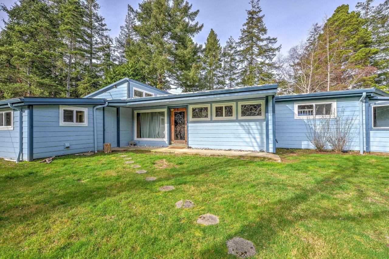 Rustic Bandon Log Cabin On 5 Acres Of Woodlands! 外观 照片